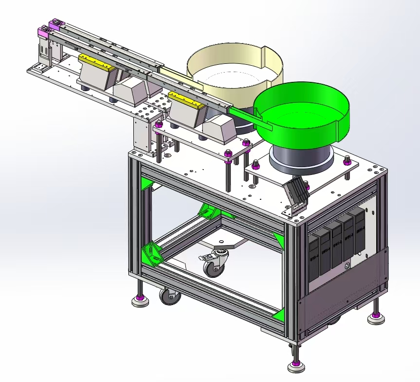 Custom industrial automation feeder equipment